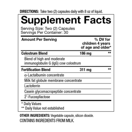 fortified colostrum