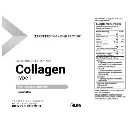 4life transfer factor collagen type 1 facts